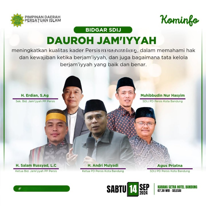 Dauroh Jamiyyah SDIJ PD PERSIS Kabupaten Magetan